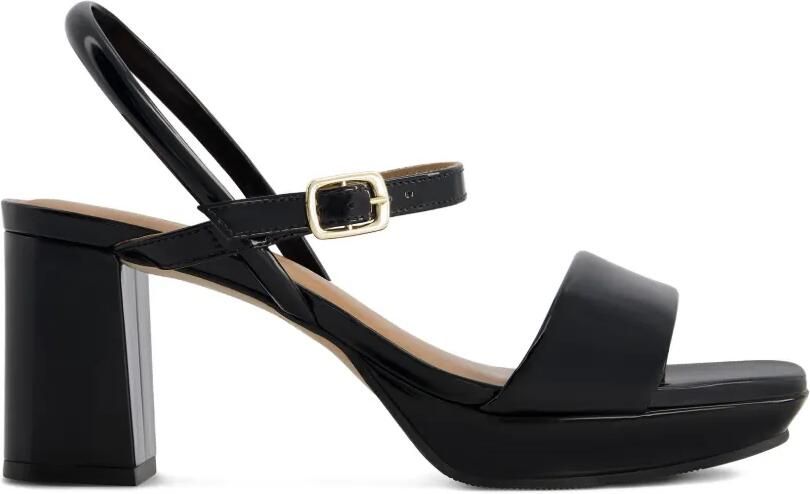 Bernardo Canto sandalen met vierkante neus Zwart