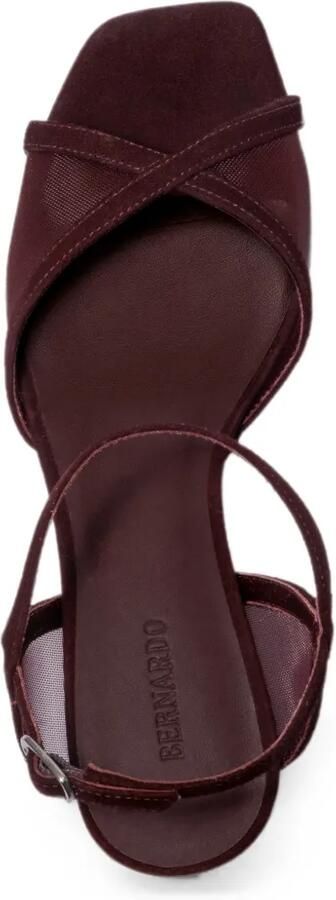 Bernardo Celeste sandalen met plateauzool Bruin - Foto 4