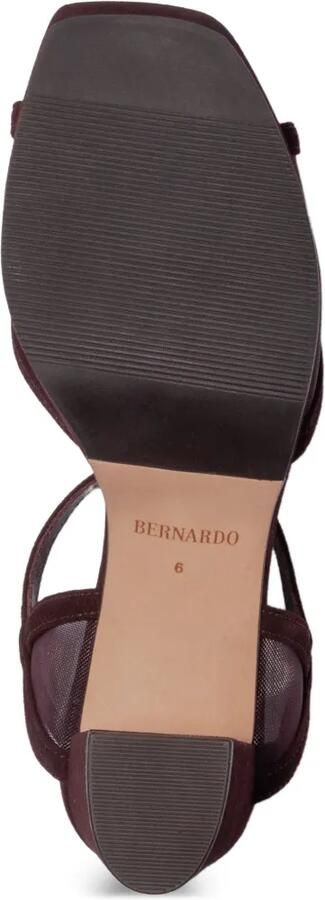 Bernardo Celeste sandalen met plateauzool Bruin - Foto 5