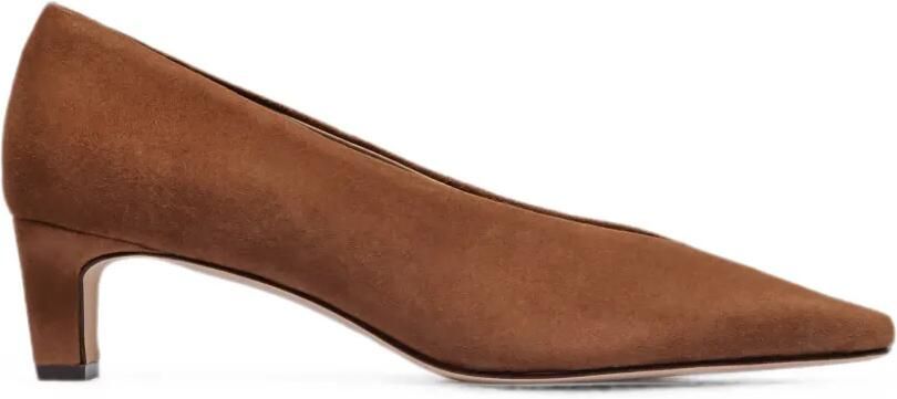 Bernardo Chiara pumps met vierkante neus Bruin