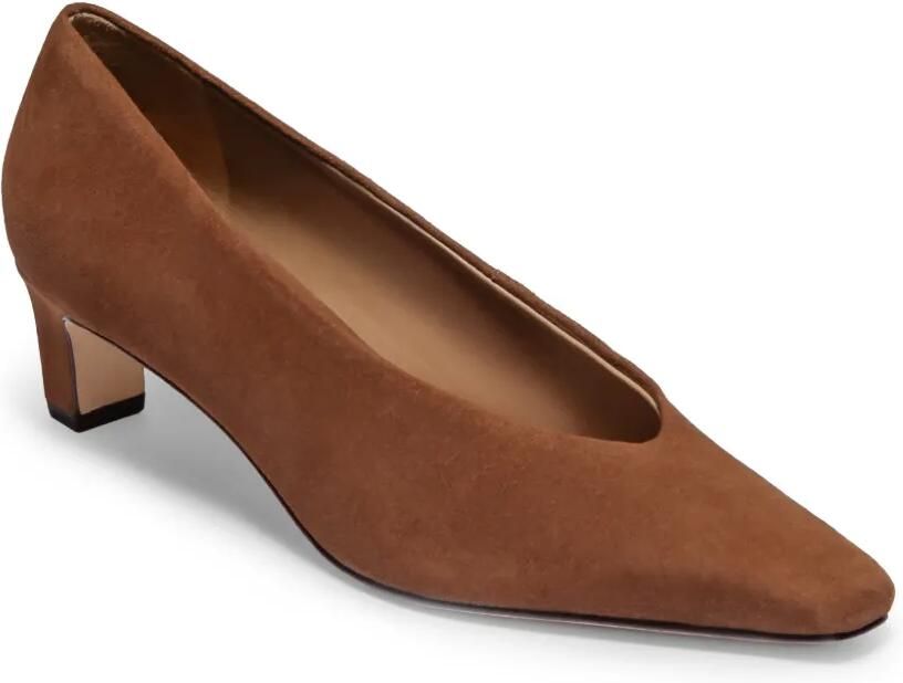 Bernardo Chiara pumps met vierkante neus Bruin - Foto 2
