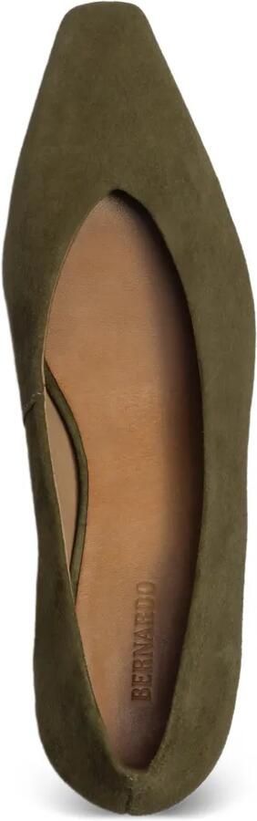 Bernardo Chiara pumps met vierkante neus Groen - Foto 3