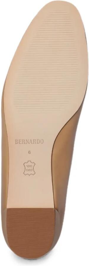 Bernardo Dune pumps met vierkante neus en blokhak Beige - Foto 3