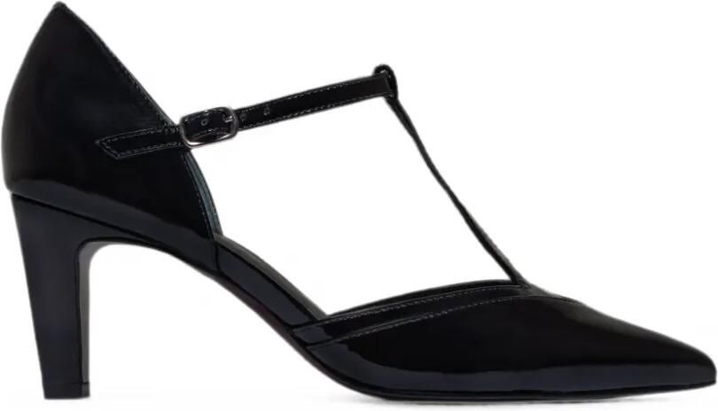 Bernardo Gianna pumps met T-bandje Zwart