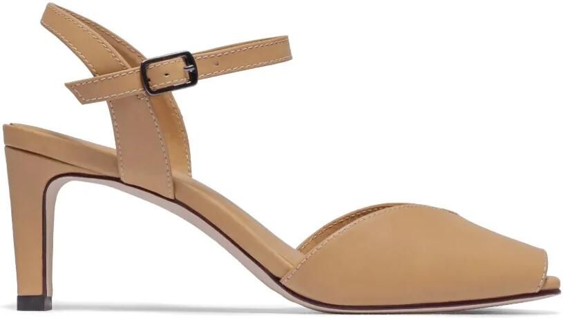 Bernardo Hartley sandalen met gespsluiting Beige