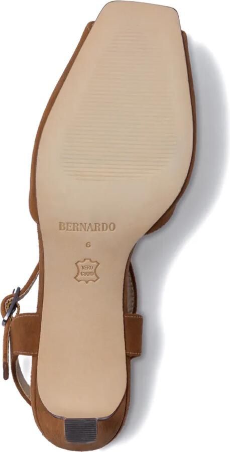 Bernardo HARTLEY sandalen met open neus en gespsluiting Bruin - Foto 3