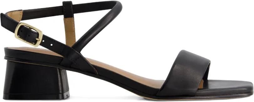 Bernardo Josei leren sandalen Zwart