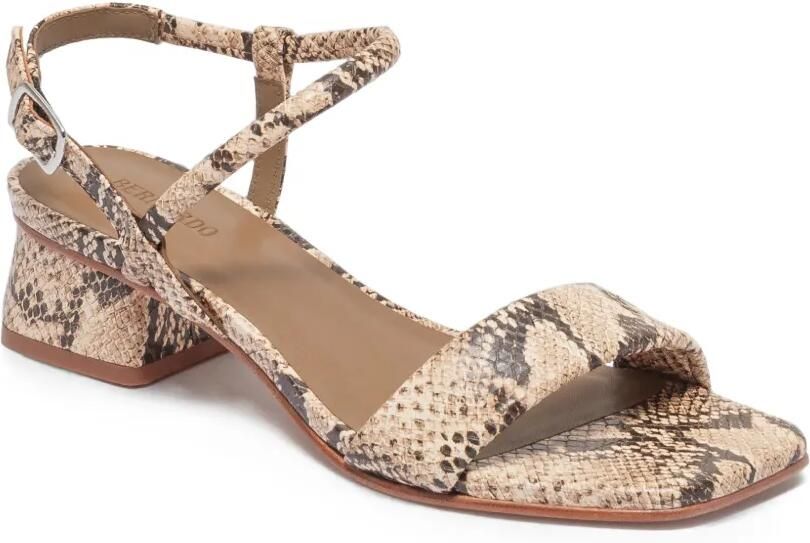 Bernardo Josei sandalen met slangen-effect Beige - Foto 2