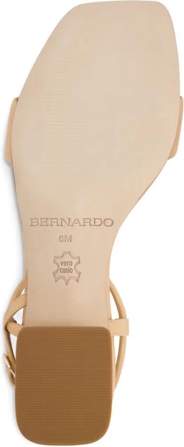 Bernardo Josei sandalen met vierkante neus Beige - Foto 3