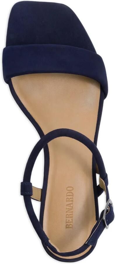 Bernardo Josei sandalen met vierkante neus Blauw - Foto 5