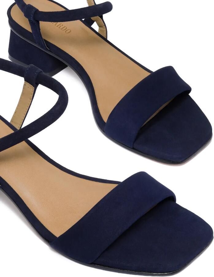 Bernardo Josei sandalen met vierkante neus Blauw - Foto 2