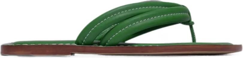 Bernardo Miami gewatteerde sandalen Groen