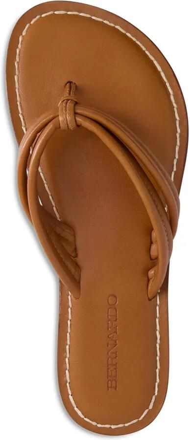 Bernardo Miami leren sandalen Bruin - Foto 2