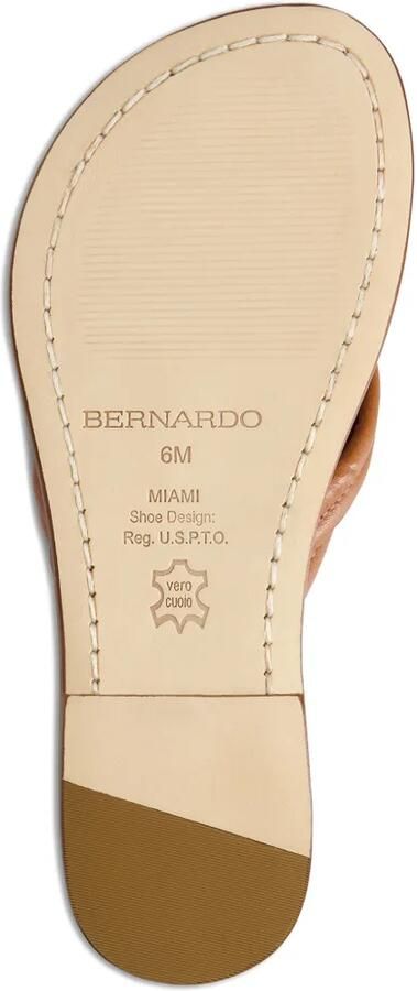 Bernardo Miami leren sandalen Bruin - Foto 3
