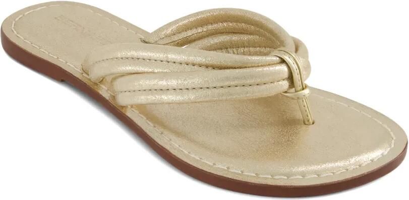 Bernardo Miami leren sandalen Goud - Foto 4