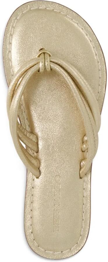Bernardo Miami leren sandalen Goud - Foto 2