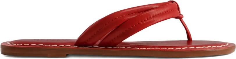 Bernardo Miami leren sandalen Rood