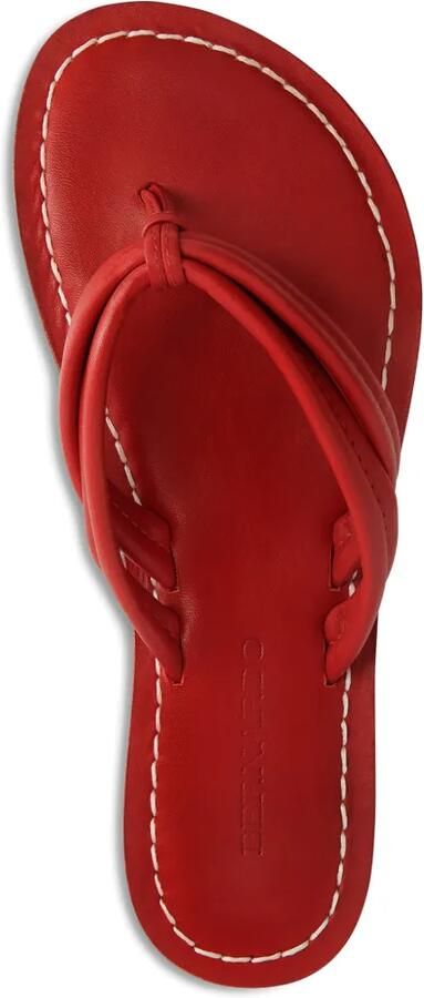 Bernardo Miami leren sandalen Rood - Foto 3
