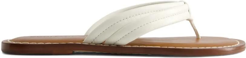 Bernardo Miami leren sandalen Wit