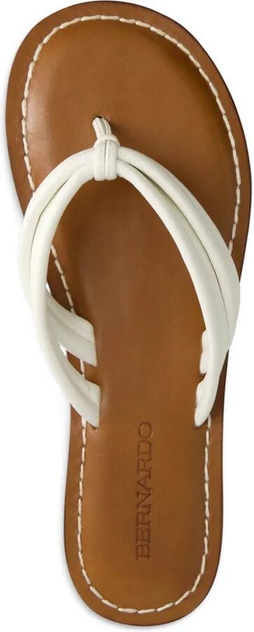 Bernardo Miami leren sandalen Wit - Foto 3