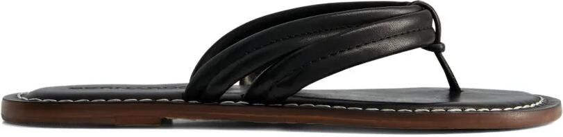Bernardo Miami leren sandalen Zwart