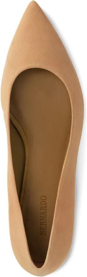 Bernardo Millie pumps met blokhak en puntige neus Bruin - Foto 5
