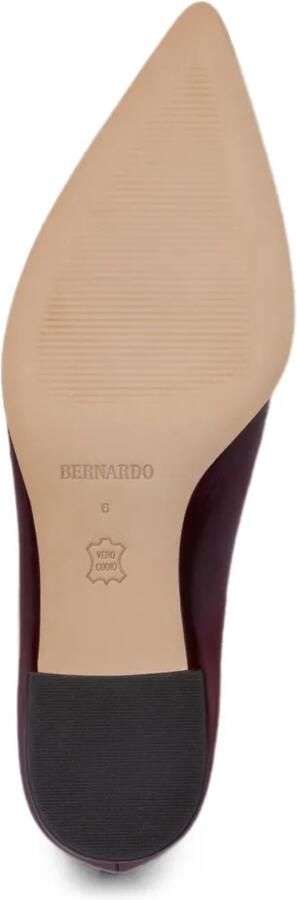 Bernardo Millie pumps met puntige neus Rood - Foto 4