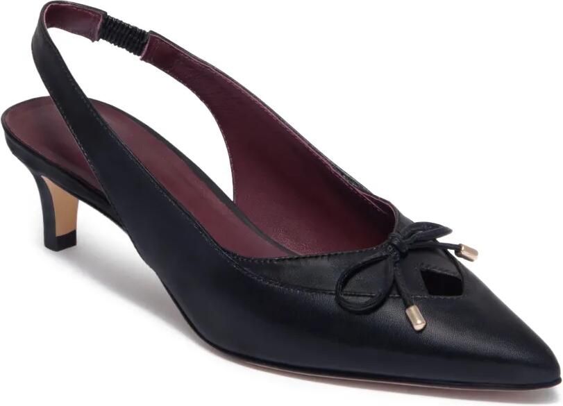 Bernardo Misha pumps met puntige neus en strik Zwart - Foto 3