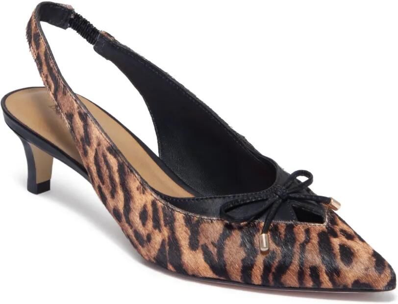 Bernardo Misha pumps met strik Bruin - Foto 3