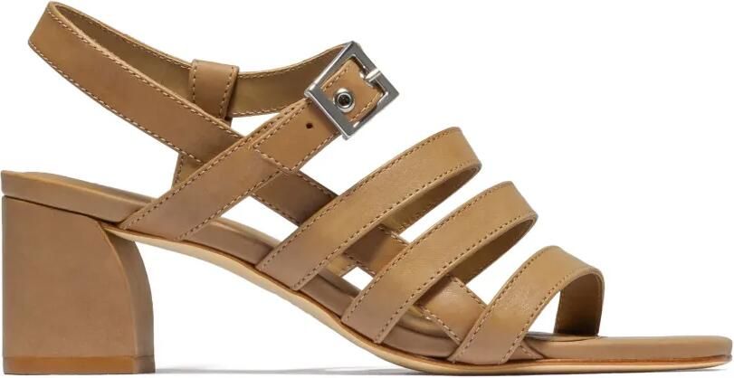 Bernardo Novi sandalen met bandjes en gesp Beige
