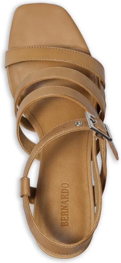 Bernardo Novi sandalen met bandjes en gesp Beige - Foto 4