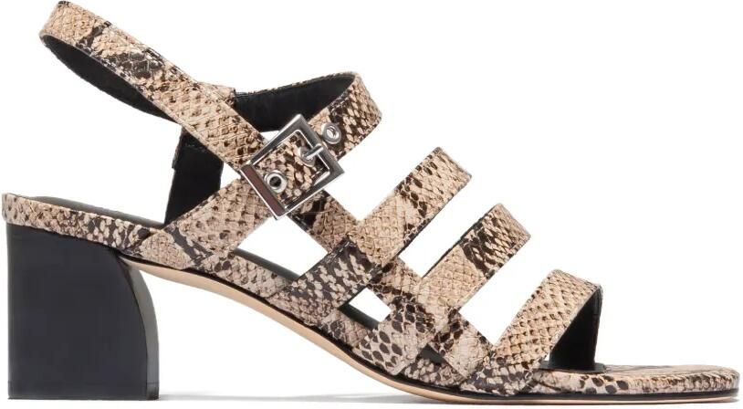 Bernardo Novi sandalen met bandjes en gesp Beige
