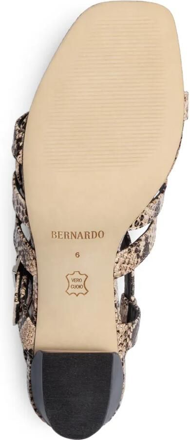 Bernardo Novi sandalen met bandjes en gesp Beige - Foto 5