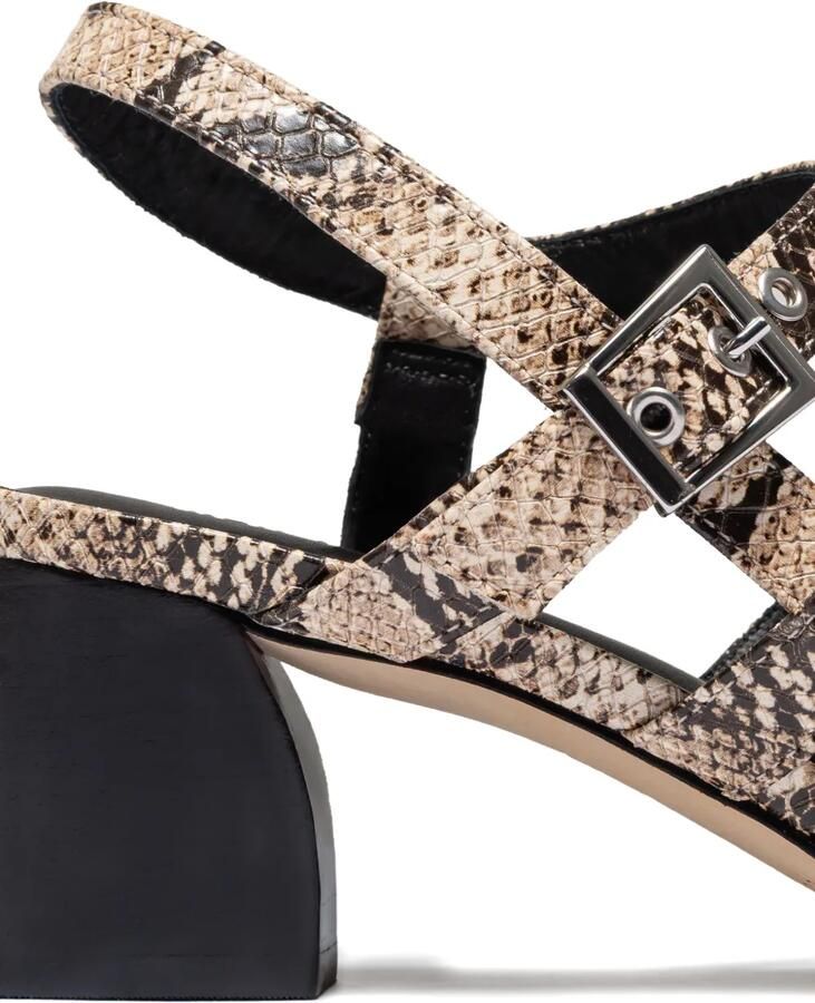 Bernardo Novi sandalen met bandjes en gesp Beige - Foto 2