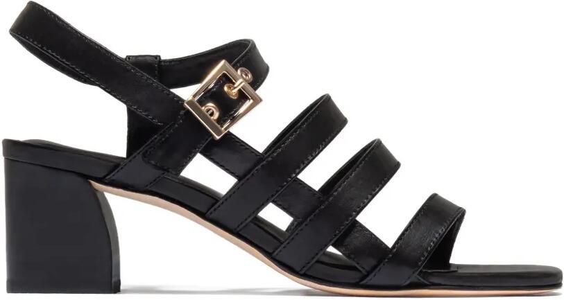 Bernardo Novi sandalen met bandjes en gesp Zwart