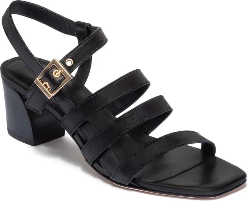Bernardo Novi sandalen met bandjes en gesp Zwart - Foto 2