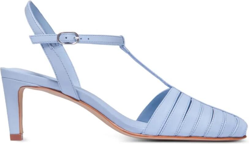 Bernardo Peoria pumps met T-bandje Blauw