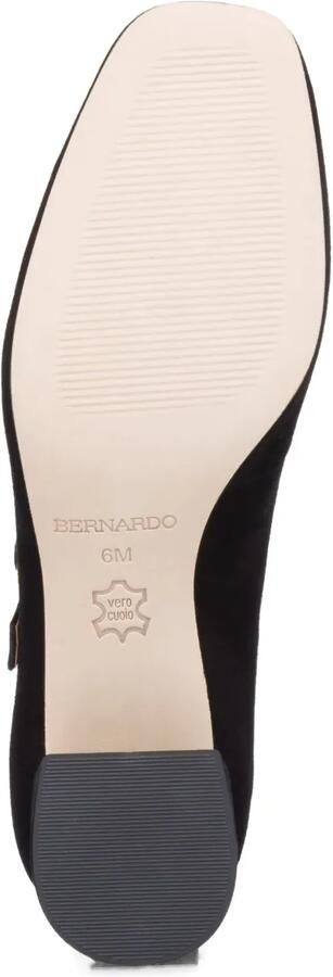 Bernardo Pumps met blokhak en gespbandje Zwart - Foto 4