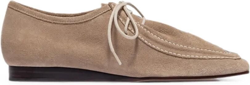 Bernardo Tate derby schoenen met vierkant montuur Beige