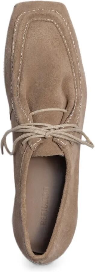 Bernardo Tate derby schoenen met vierkant montuur Beige - Foto 3