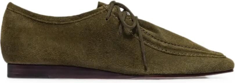 Bernardo Tate derby schoenen met vierkante neus Groen