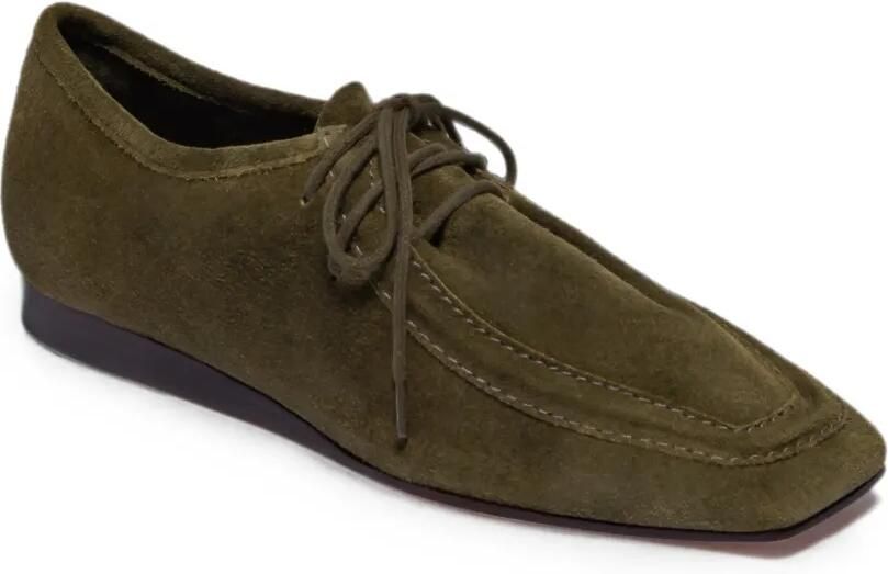 Bernardo Tate derby schoenen met vierkante neus Groen - Foto 3