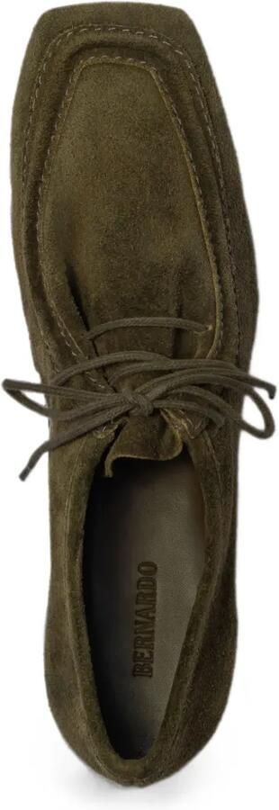 Bernardo Tate derby schoenen met vierkante neus Groen - Foto 5