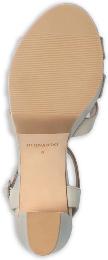 Bernardo Vittoria geweven sandalen met plateauzool Beige - Foto 5