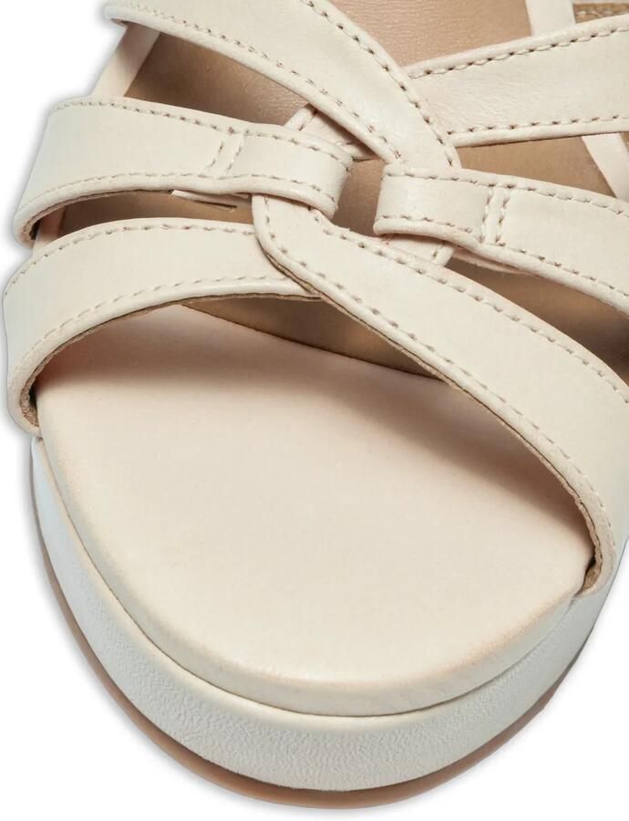 Bernardo Vittoria geweven sandalen met plateauzool Beige - Foto 3