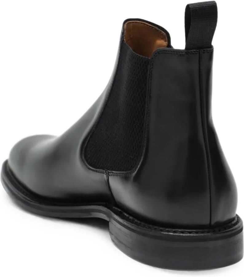 Berwick Shoes Enkellaarzen met elastische zijkant Zwart