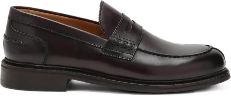 Berwick Shoes Leren loafers Bruin