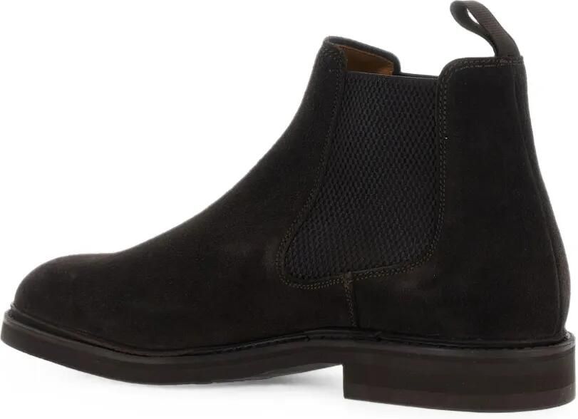 Berwick Shoes Suède Chelsea laarzen Bruin
