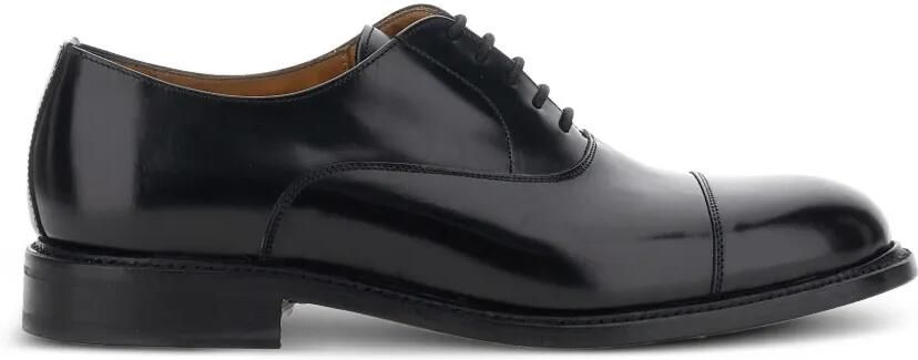Berwick Shoes Veterschoenen met bewerkte neus Zwart - Foto 4