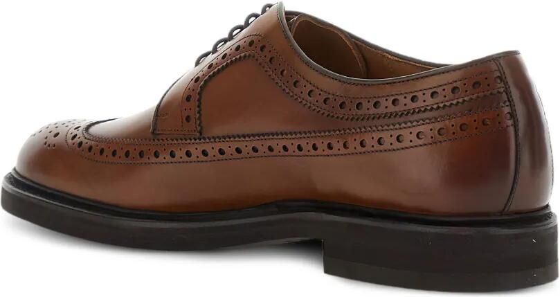 Berwick Shoes Veterschoenen met brogue detail Bruin - Foto 3